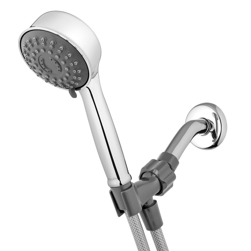  6-mode Powerpulse Therapeutic Massage Showerhead Chrome