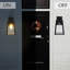 Outdoor Wall Lantern Black Wall Light Fixtures 1-Light Wall Sconce