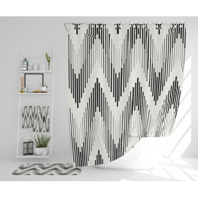 Naydean Polyester Shower Curtain Set