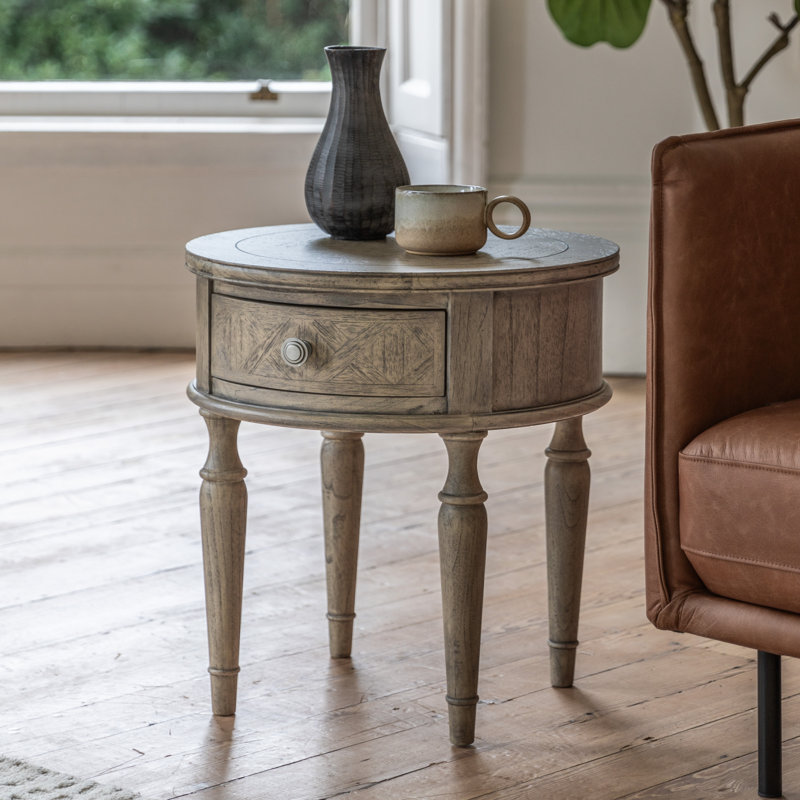 Mandie Solid Wood End Table