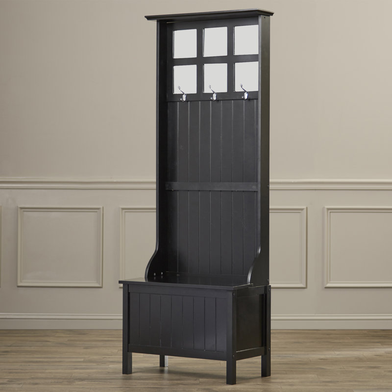 Hall Tree 26'' Wide with Bench and Shoe Storage