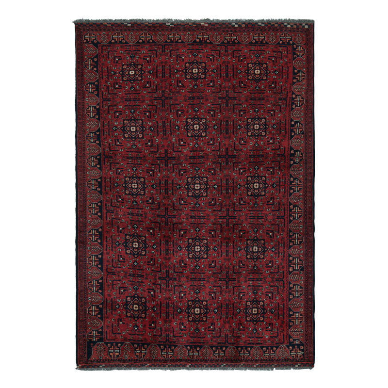 One-of-a-Kind 6'7"X9'6" Hand Knotted Area Rug