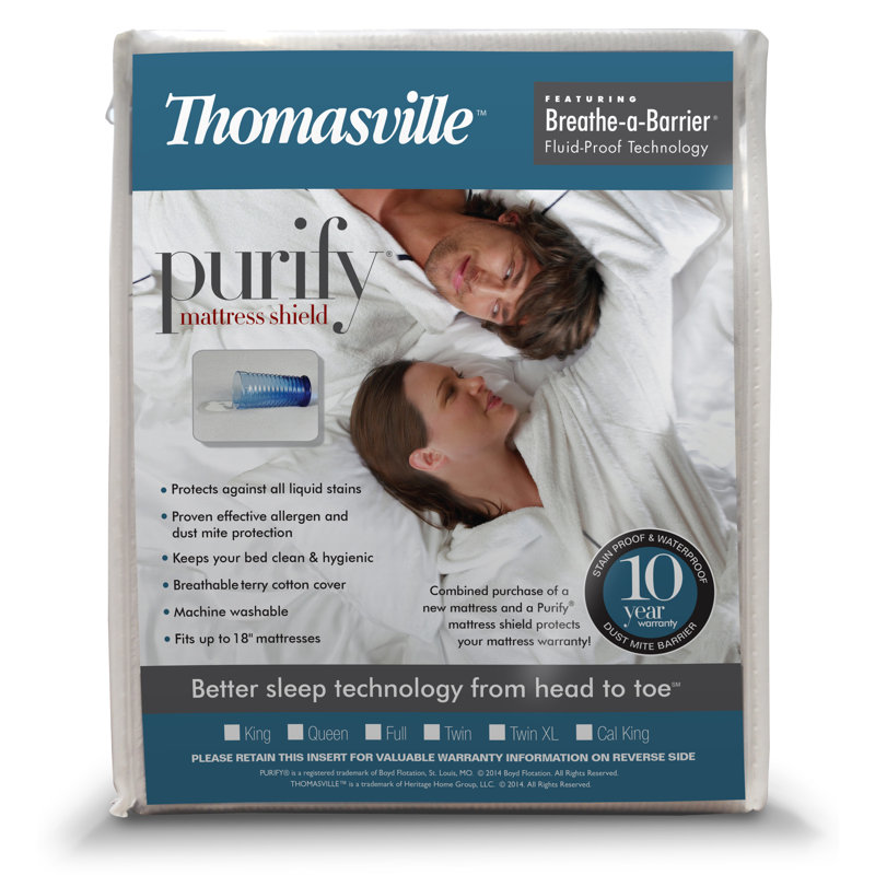 Protège-matelas imperméable Purifier, Simple