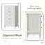 Commode 5 tiroirs 27,6 po de largeur