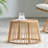 20.30" H X 12.82" W Side Table - Brown For Outdoor Area Earthy In Versatile Accessory