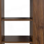 Vitrine de rangement de 180 cm de haut, tablette à 4 niveaux, 3 tiroirs latéraux et 4 petites étagères d'exposition, bibliothèque haute moderne en bois-1152679620