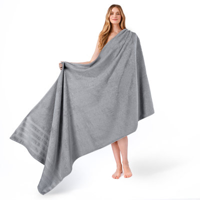 Darcelle 100% Cotton 35x70 Jumbo Large Bath Sheet