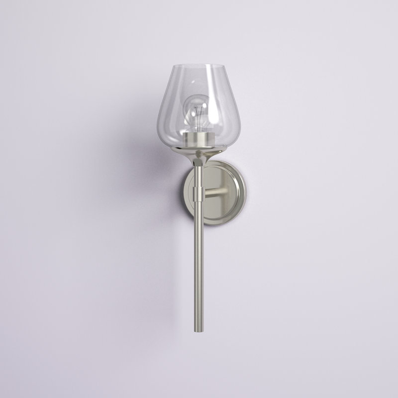 Ardeen Dimmable Bath Sconce, Brushed Nickel