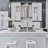 Payslee 1-Light Indoor Chrome Mini Hanging Cylinder Pendant with Elegant Rings
