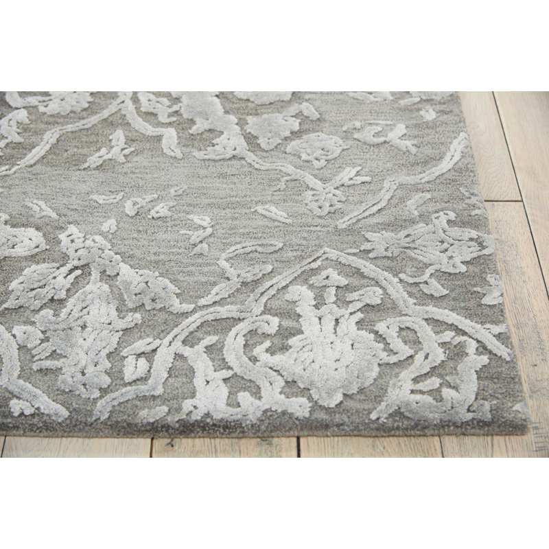 Tapis gris anthracite Paris Paris, Rectangle 7 pi 9 po x 9 pi 9 po