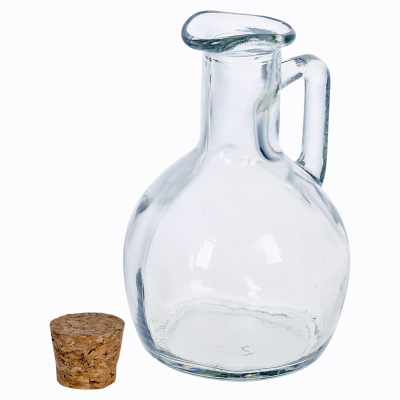 Glass Oil & Vinegar Cruet Set
