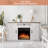  47" Fireplace TV Stand With Adjustable Led Flame & Remote By Laurel Foundry Modern Farmhouse