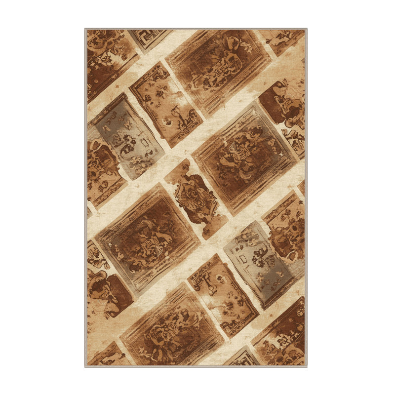 Tapis traditionnel lavable à la machine Parkwoods, 8 x 10