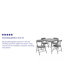 Kids Colorful 5 Piece Folding Table and Chair Set-1982589812