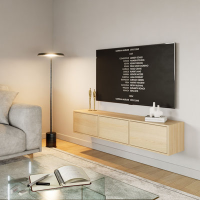 Takiea Unfinished TV Stand for TVs up to 65"