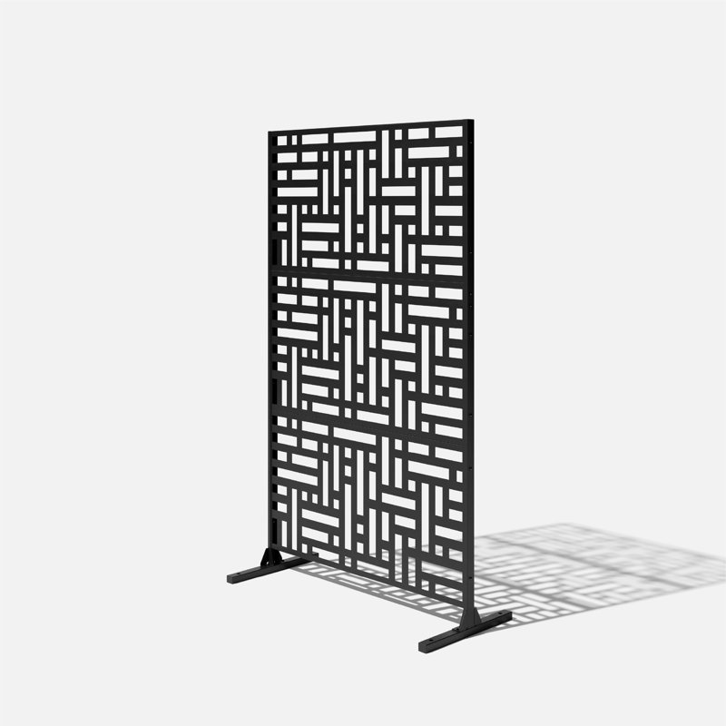 Screen Series Black Plastic Block Pattern Screen Set