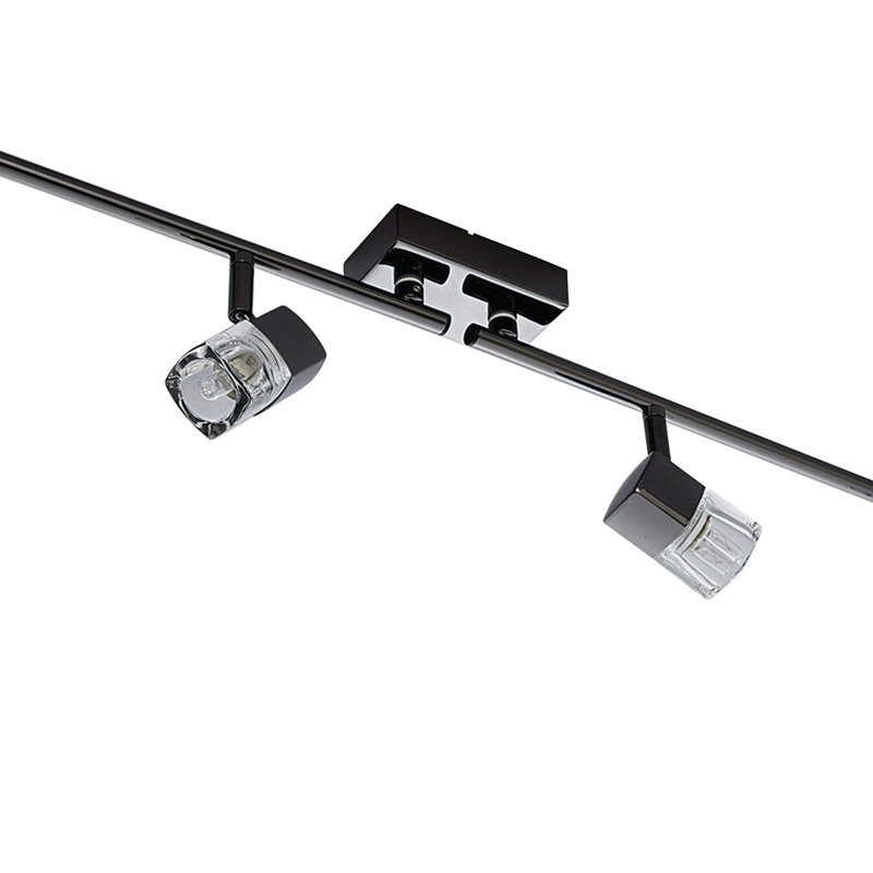 Blocs 90cm 4 -Light Track Kit, Black Chrome