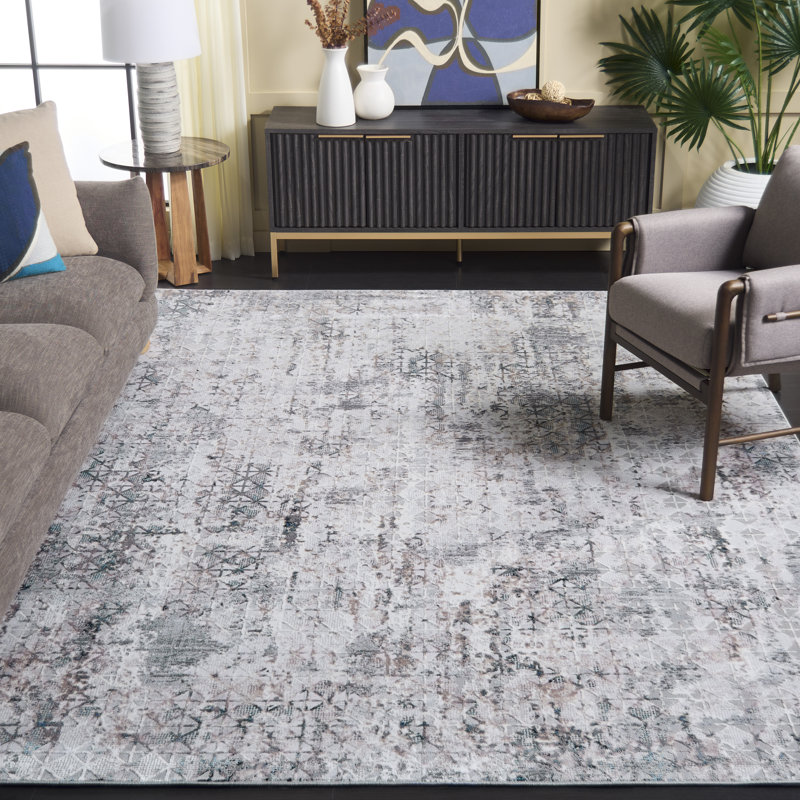 Tapis performance abstrait Vogue, Rectangle 8 pi x 10 pi