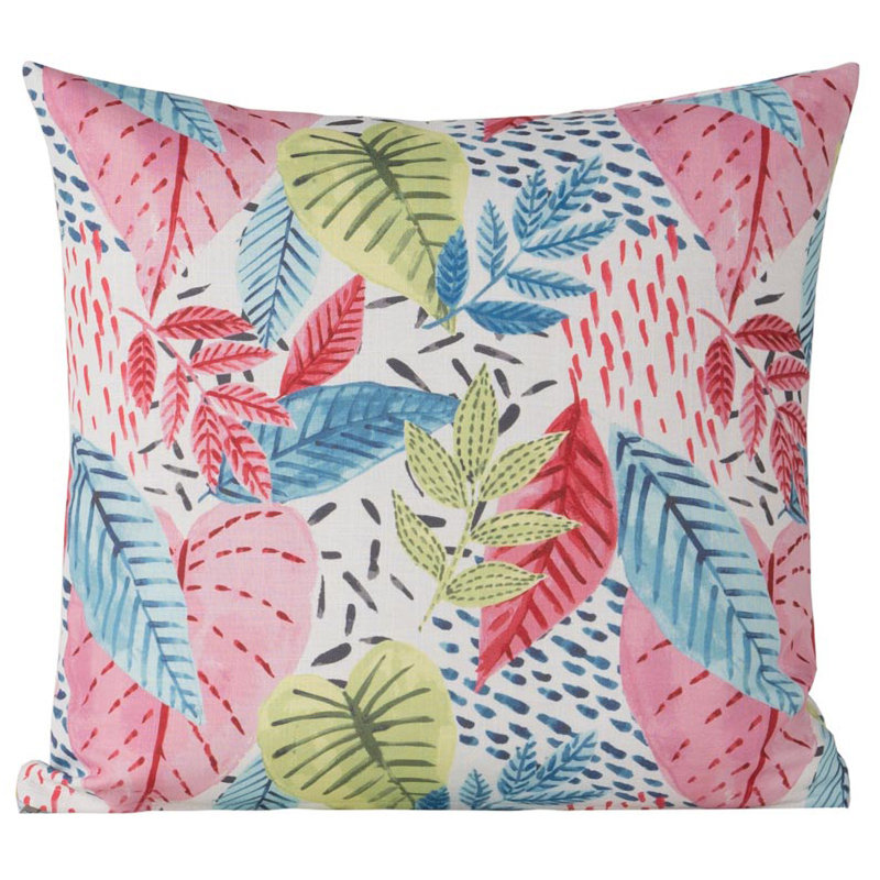 Geisel Floral Reversible Throw Pillow, 19" x 19"