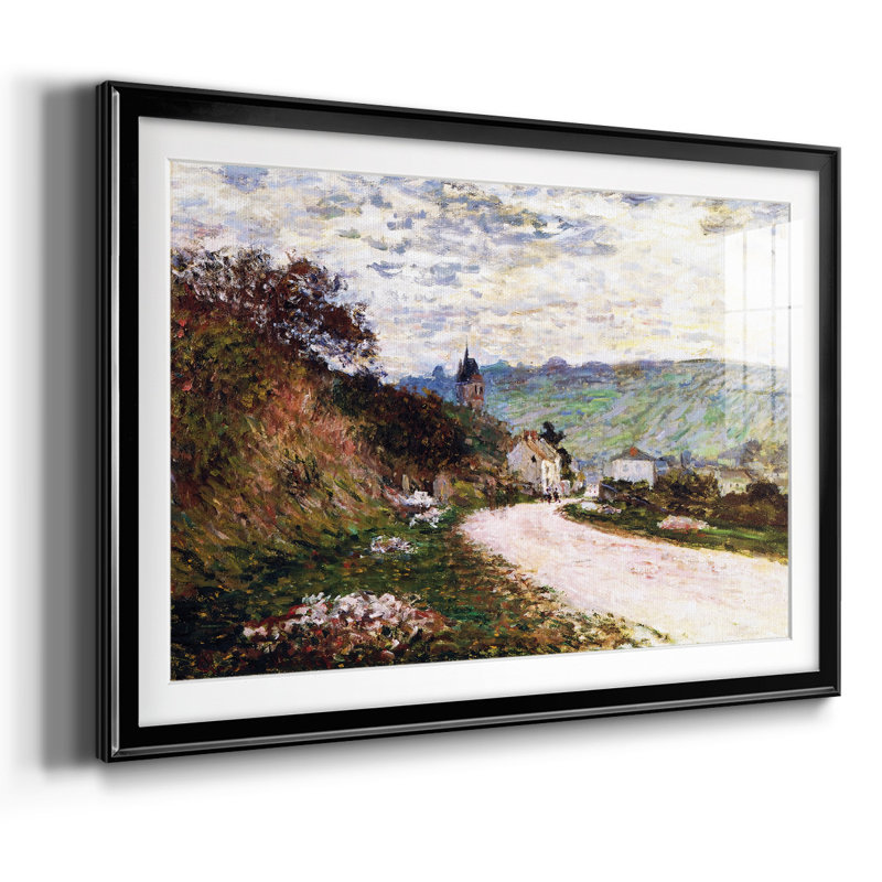 La route à Vetheuil, 1878, Noir, H 27 po x l 39 po x P 1,5 po