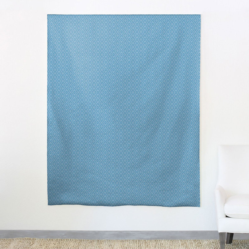 Tissu 100% coton brume, Bleu clair