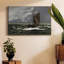 Paysage marin orageux, 1867, toile tendue avec châssis-784504793