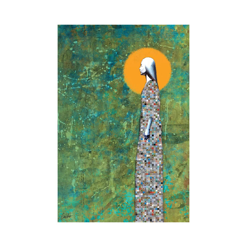 I Thought To Myself II by Jose Cacho - Wrapped Canvas Print, 30.48cm H x 20.32cm W
