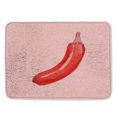 Banana Illustration Bath Mat