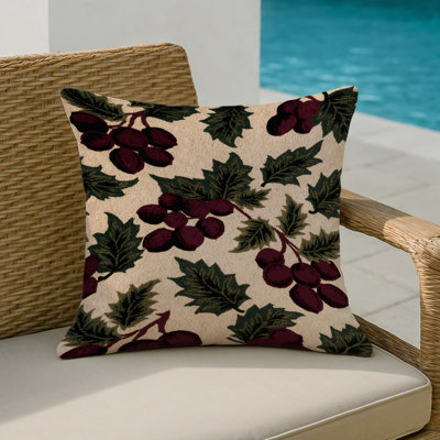 Indoor and Outdoor Throw Pillow