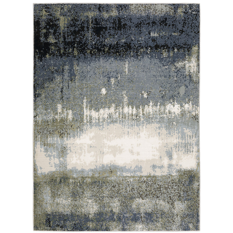 Belinda Abstract Rug, Rectangle 3'3" x 5'