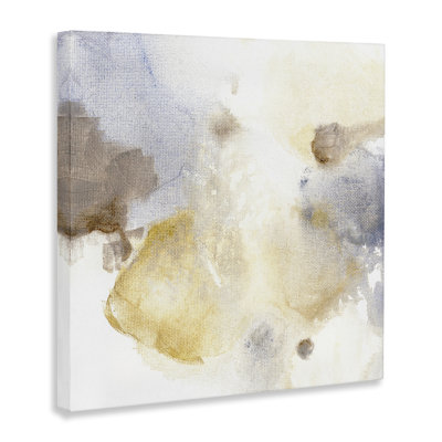 Subtle Cloudy Abstract Floater Canvas Wall Art by M. Gloria Hunter