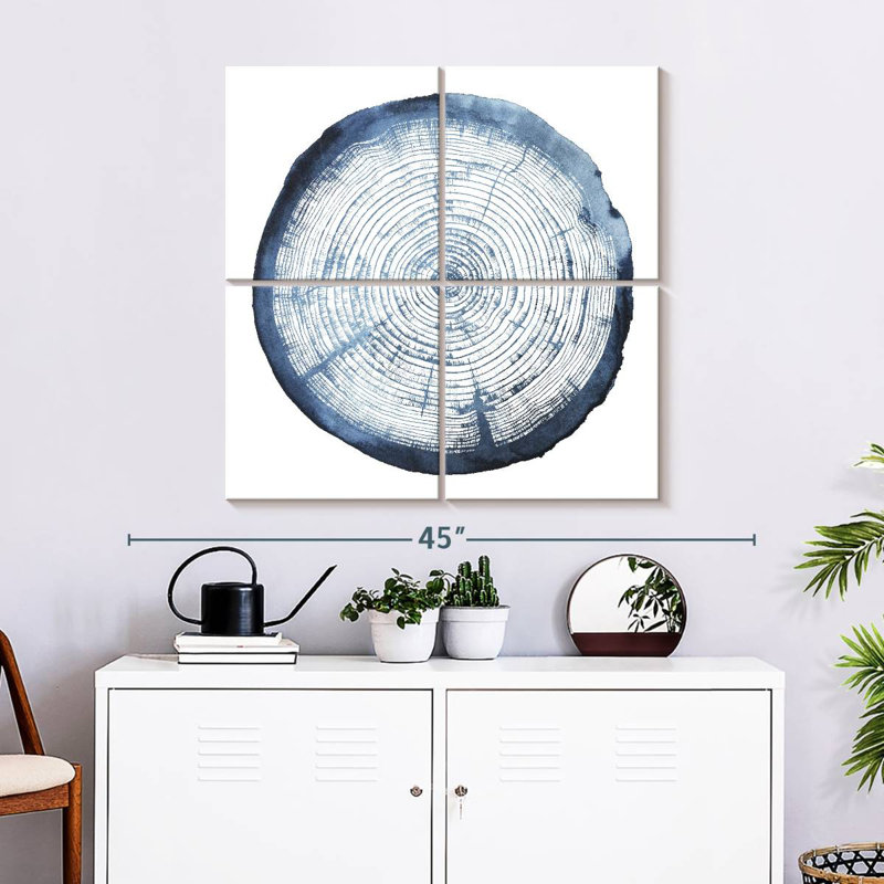 Avery Tree Ring Overlay I, 32'' H x 32'' W