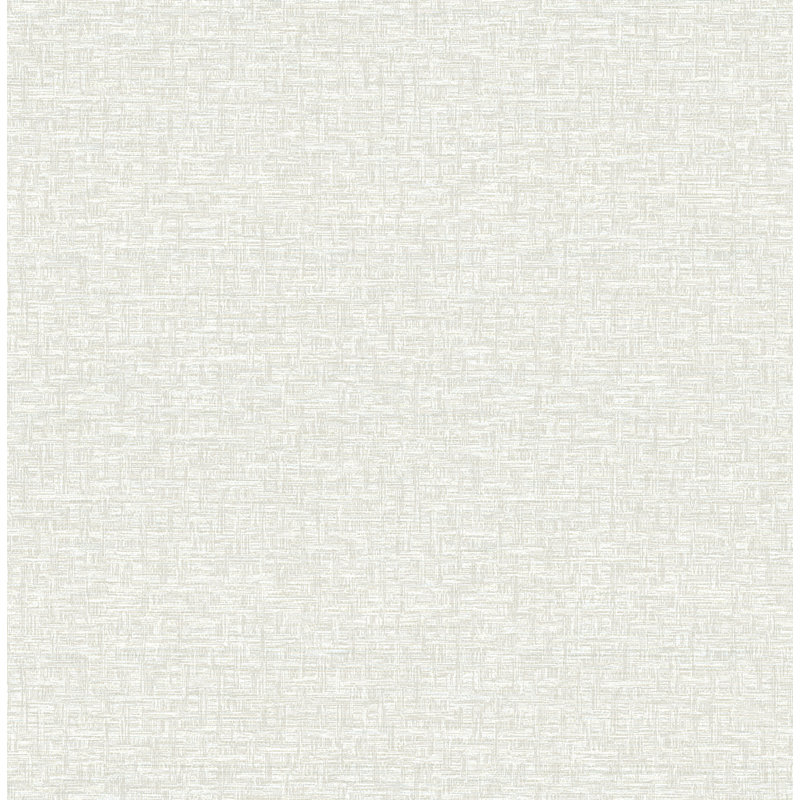 Rouleau de papier peint texturé Dorine, Blanc