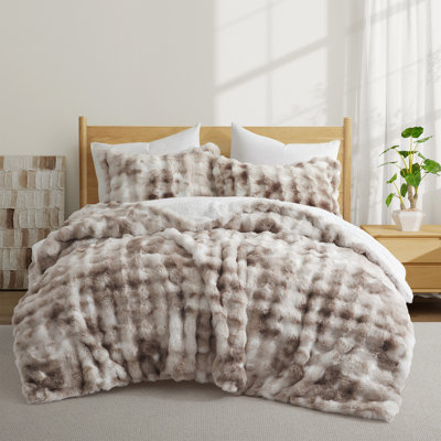 Ensemble d'édredon en duvet moelleux