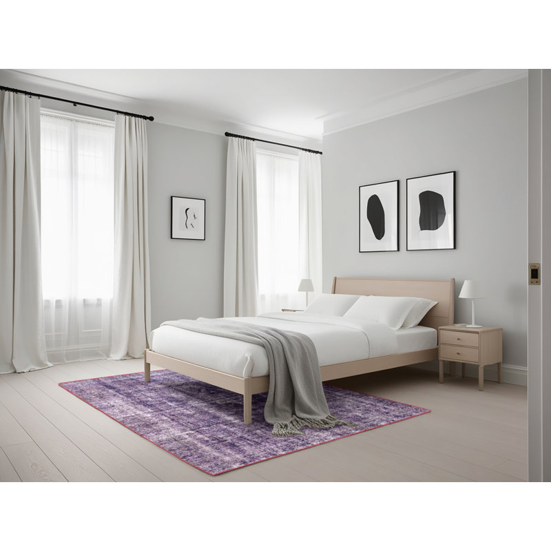 Abstract Indoor Rug, Rectangle 5' x 7'