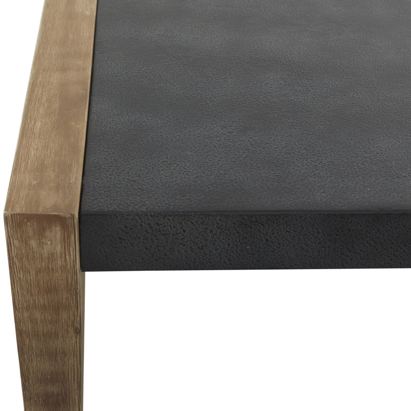 Table de salle à manger d'extérieur Lyssa, L 43,50 po x L 23,50 po x H 16,5 po