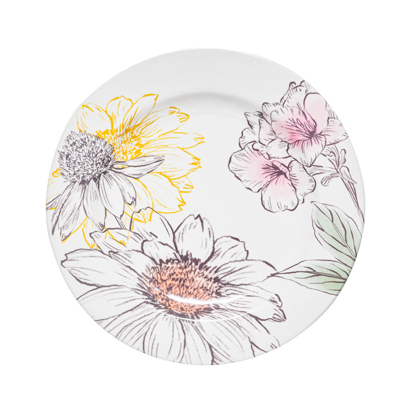 Petruna 10.9'' Melamine Dinner Plate
