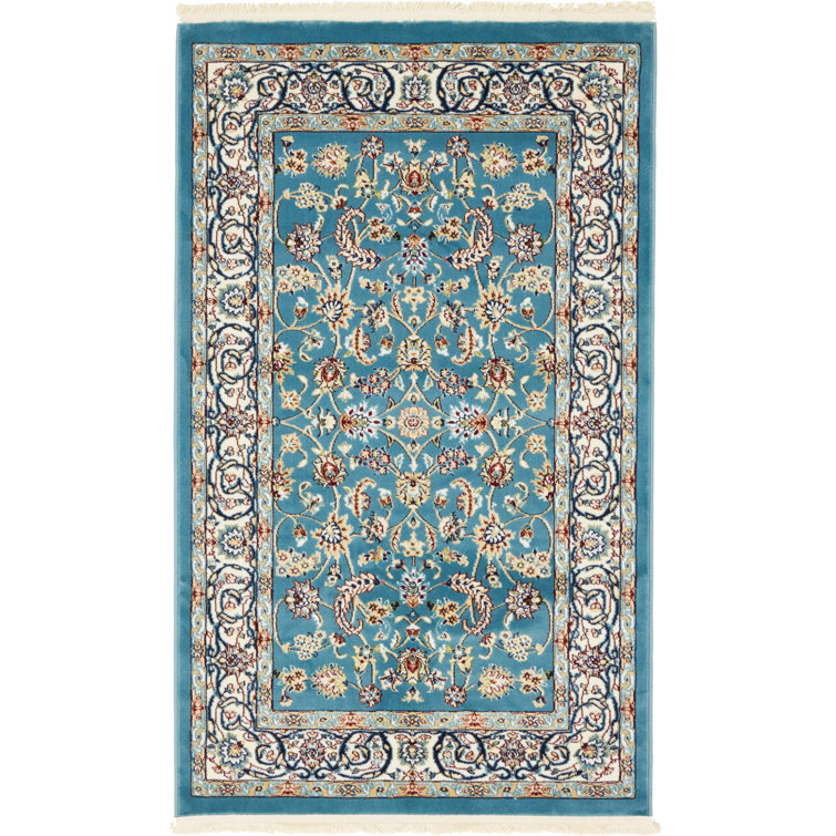 Tapis bleu Jackson Jackson