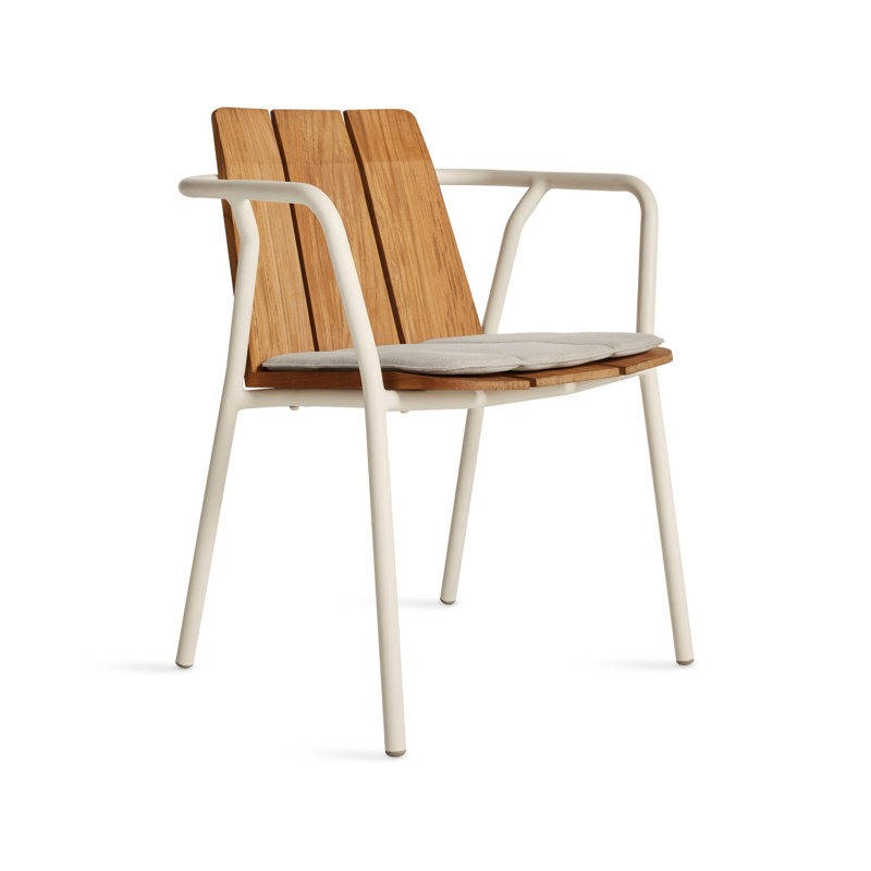Offline Sunbrella Outdoor Dining Chair, White Sunbrella®