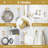 5-Piece Bathroom Hardware Set - SUS304 Stainless Steel Towel Bar, Holder Racks & Accessories, Wall Mounted With Modern Design, Durable & Rust-Resistant-116176450