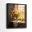 Série FLORAL DCCLxxix - reproduction encadrée de qualité supérieure - prête à être accrochée - aucun clou requis-2110563190-2110563188