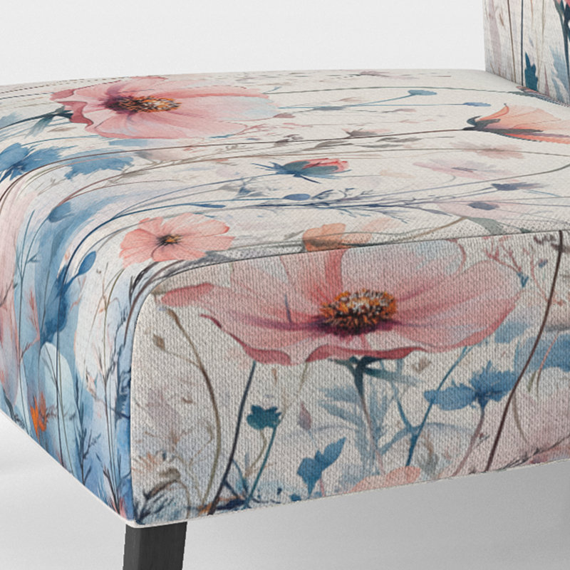 Fauteuil de chambre Wildflowers, Slipper Armless