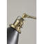 Lampe de bureau noire 19,5 po Lasky