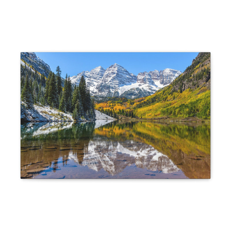No Frame Print on Canvas, 18cm H x 24cm W