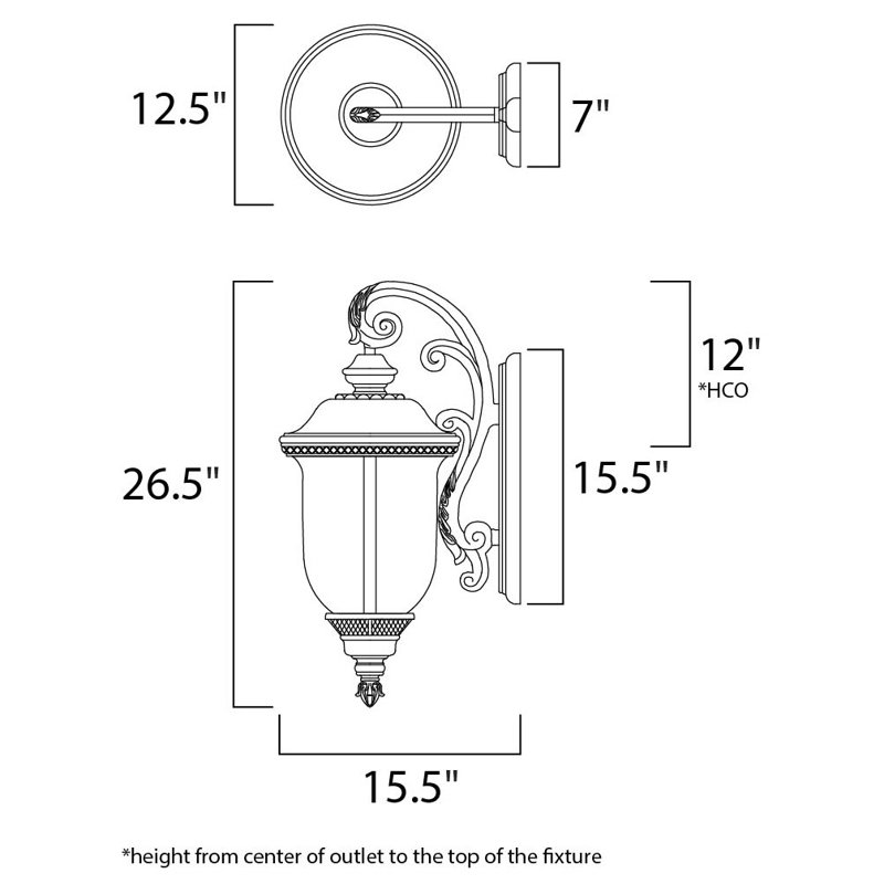 Islington Wall Light, Medium