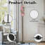 Lampe sur pied Festive Mistletoe Pink Ribbon Soft Soft Dimmable Modern Lamp