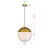 Elliot 1-Light Dimmable Globe Single Pendant-1364271698-1456709010-1456709015