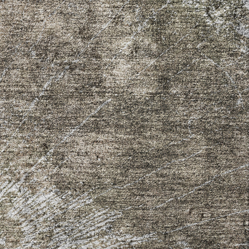Premium Machine Washable Dream Shag ADS719 Abstract Rug, Taupe, 10 pi x 14 pi