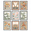 Art mural de salle de bain Mid-Century-104783551-104783555