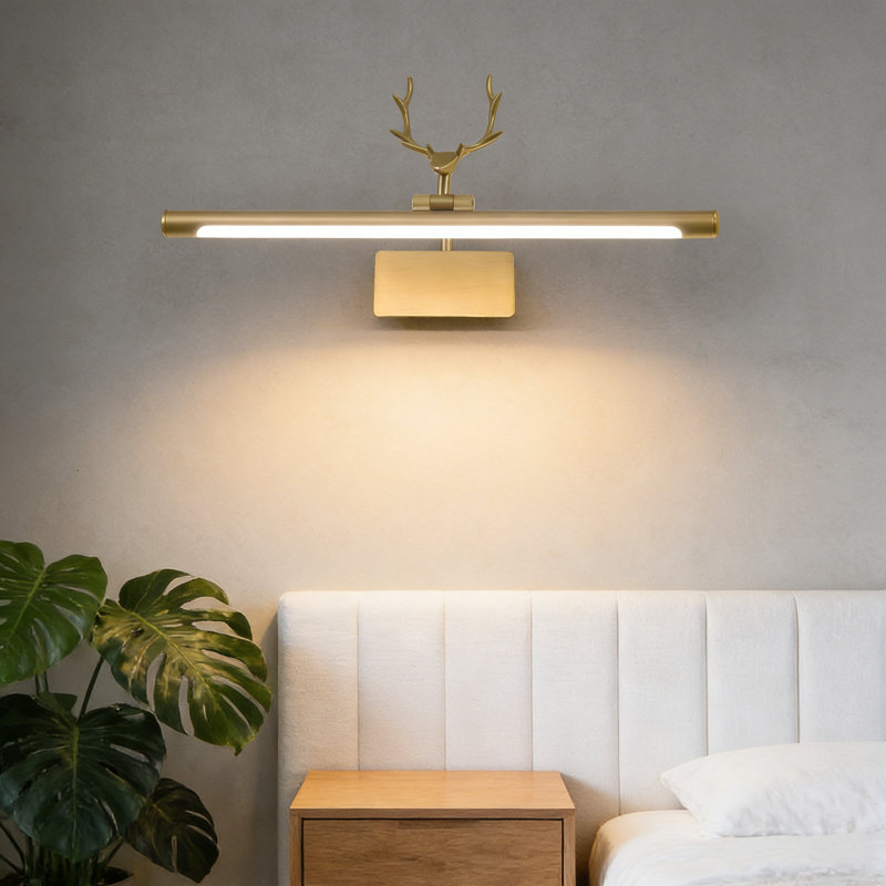 Décoration à DEL avec miroir et coiffeuse 22,8 po